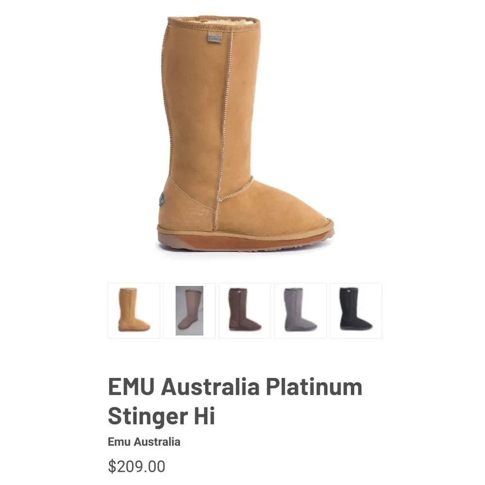 EMU Australia Stinger Hi Suede Boots